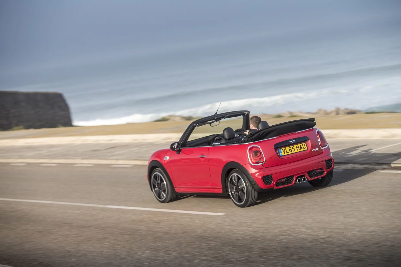 The MINI Convertible is also available in red because red should always be an option