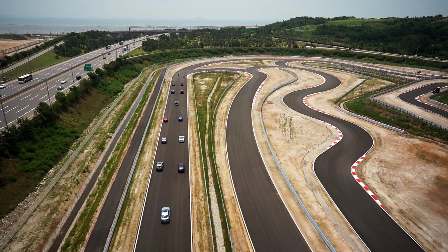BMW Korea Driving Center's main straight