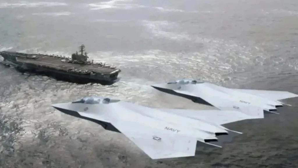 A previous concept of the Boeing F/A-XX