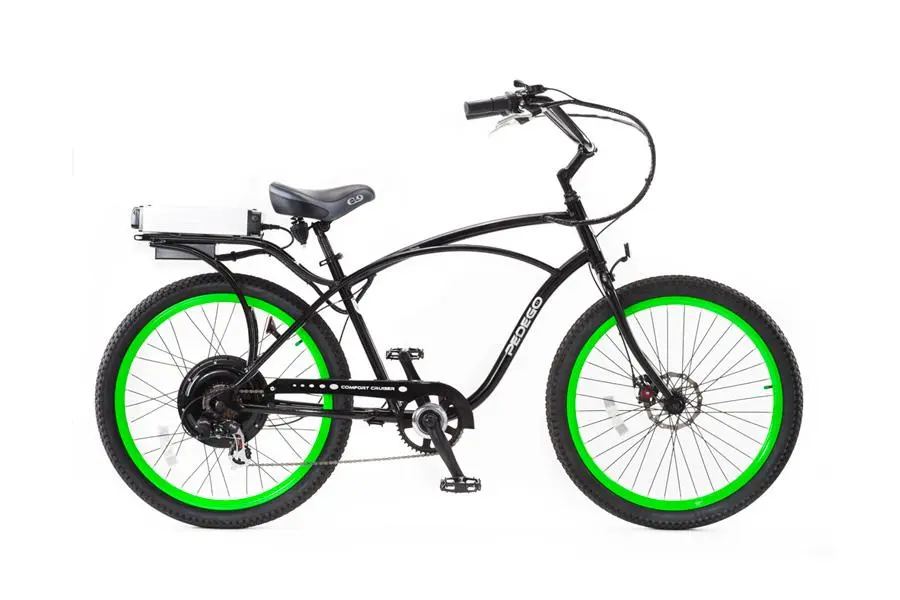 Pedego electric bikes are styled after classic beach cruisers