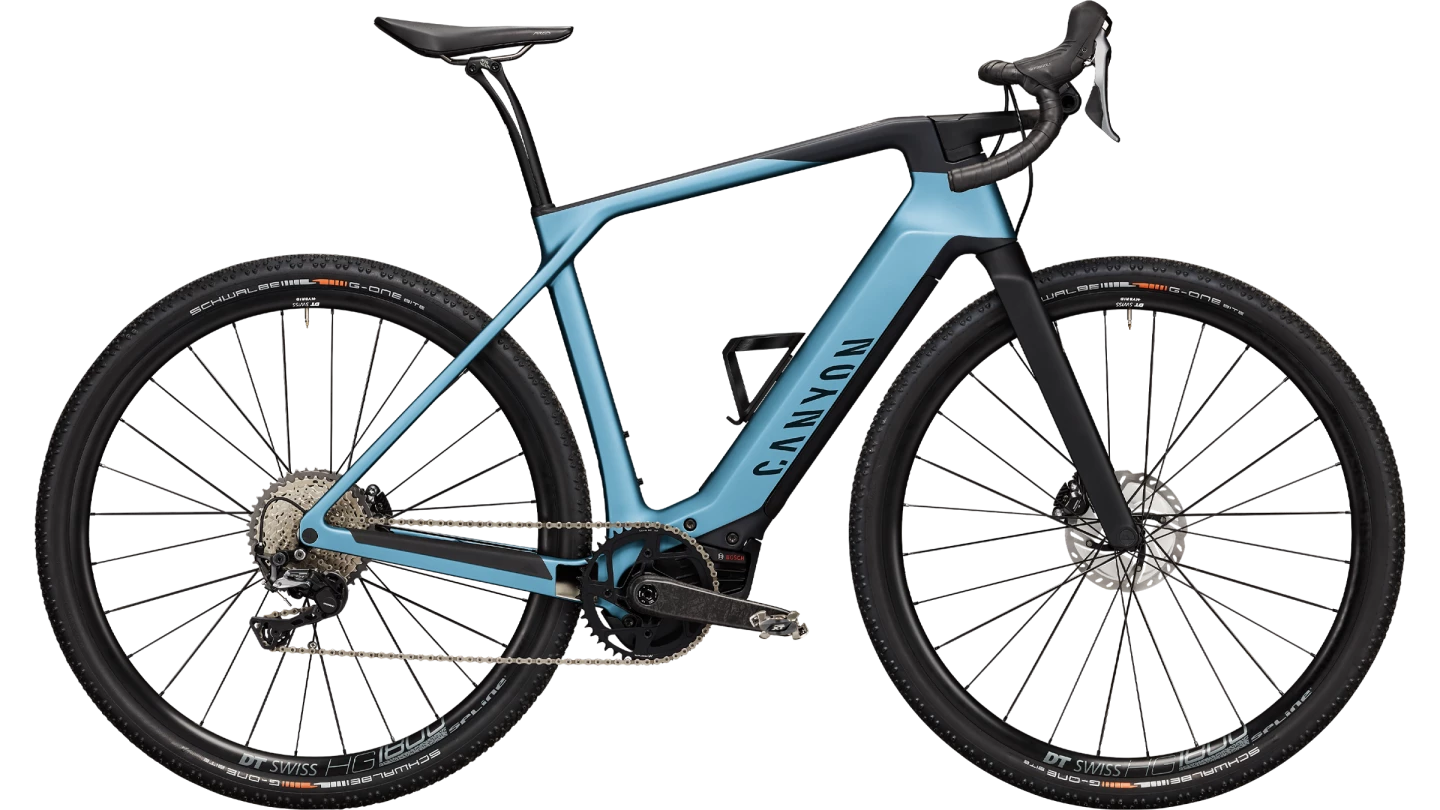 Canyon's Grail:ON is a lightweight, versatile gravel ebike