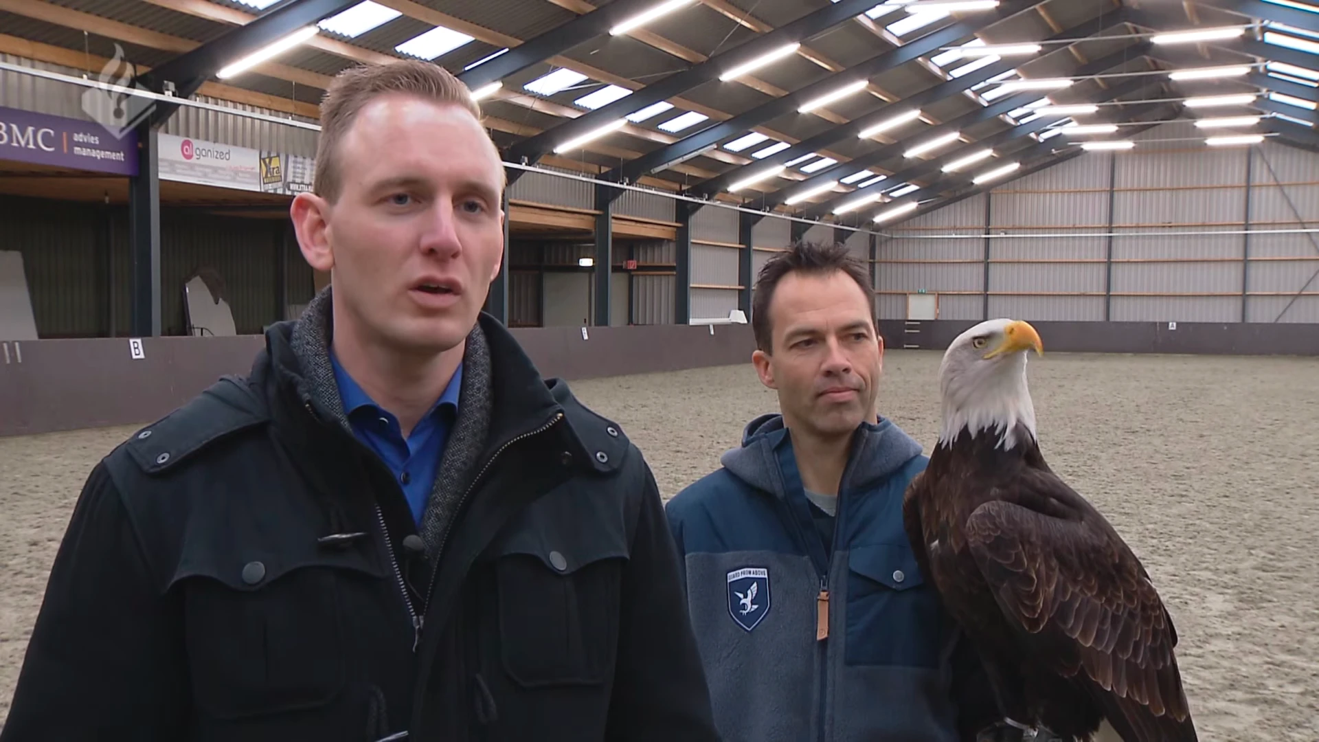 Dutch police have enlisted the help of a raptor training company called Guard From Above to help safeguard sensitive airspace