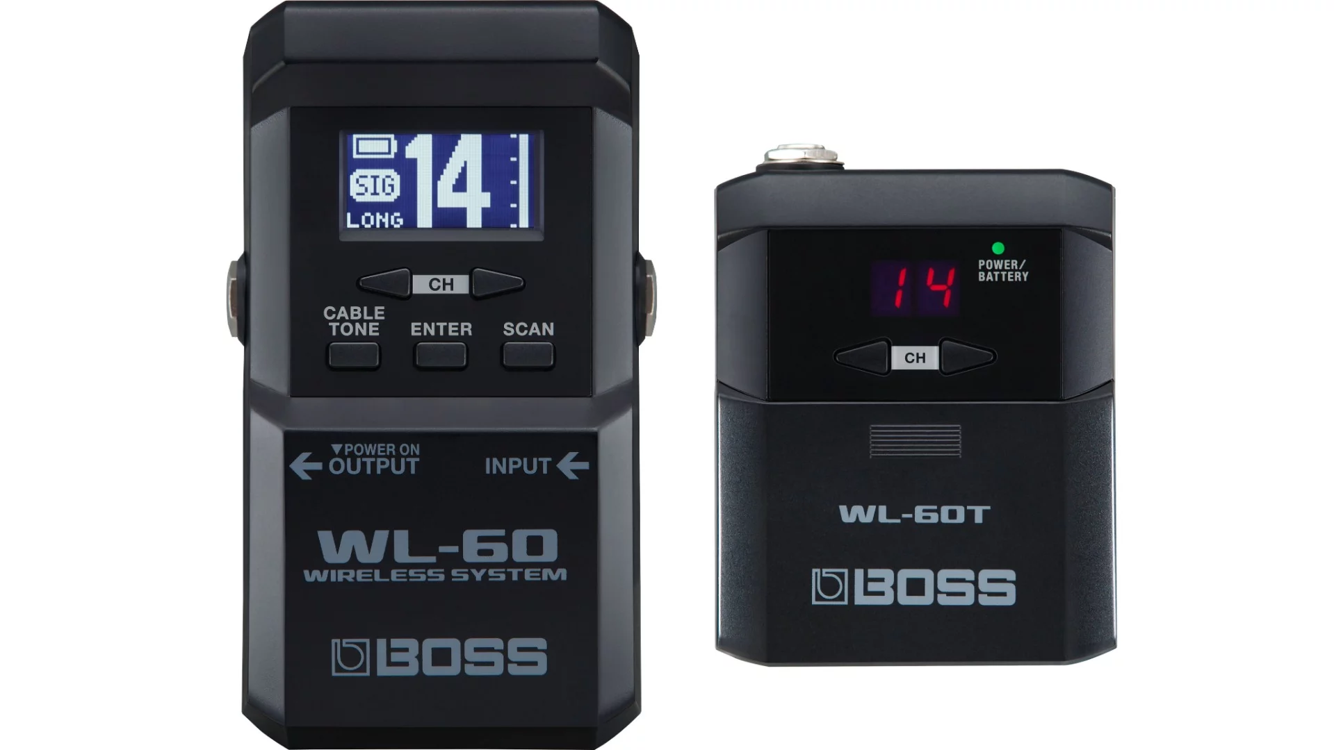 The low-latency WL-60 Wireless System offers guitarists up to 65 feet of (almost) cable-free playing