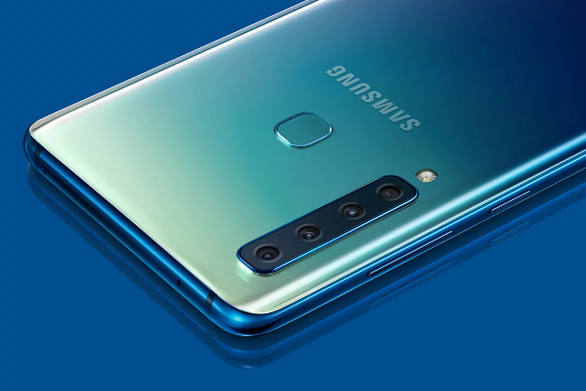 The Samsung Galaxy A9 is the first to emerge with a quad-camera setup