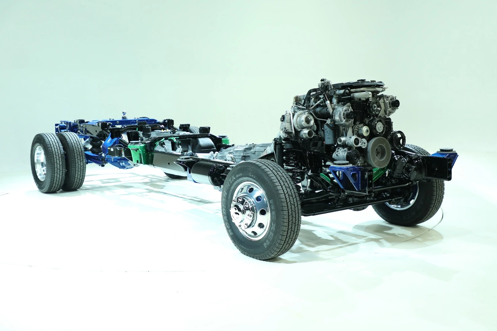 One of the key changes is in the new Heavy Duty lineup’s extensive use of high-strength steel in the truck’s frame