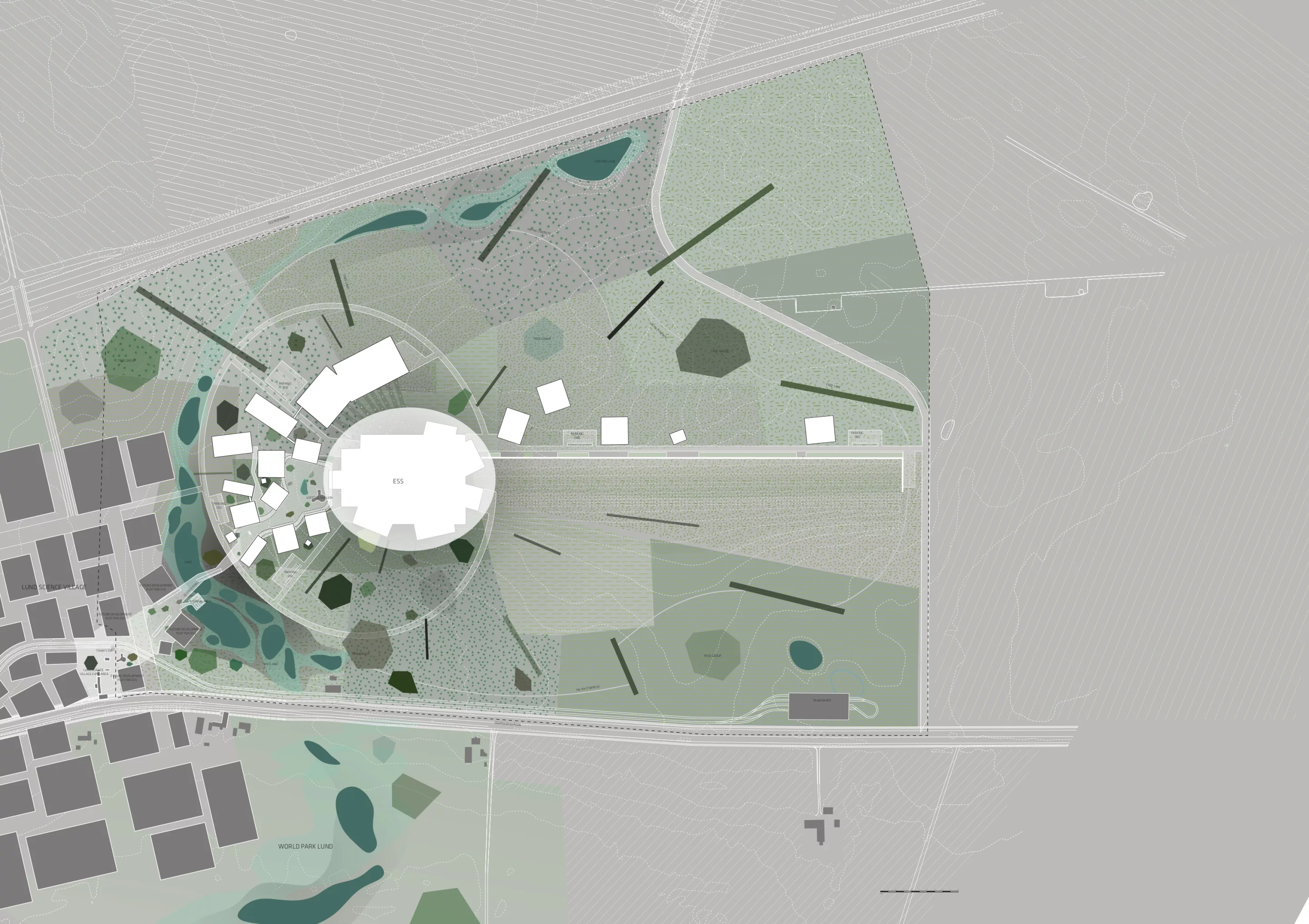 At the heart of the ESS will be a 600-meter (1970-ft) linear accelerator