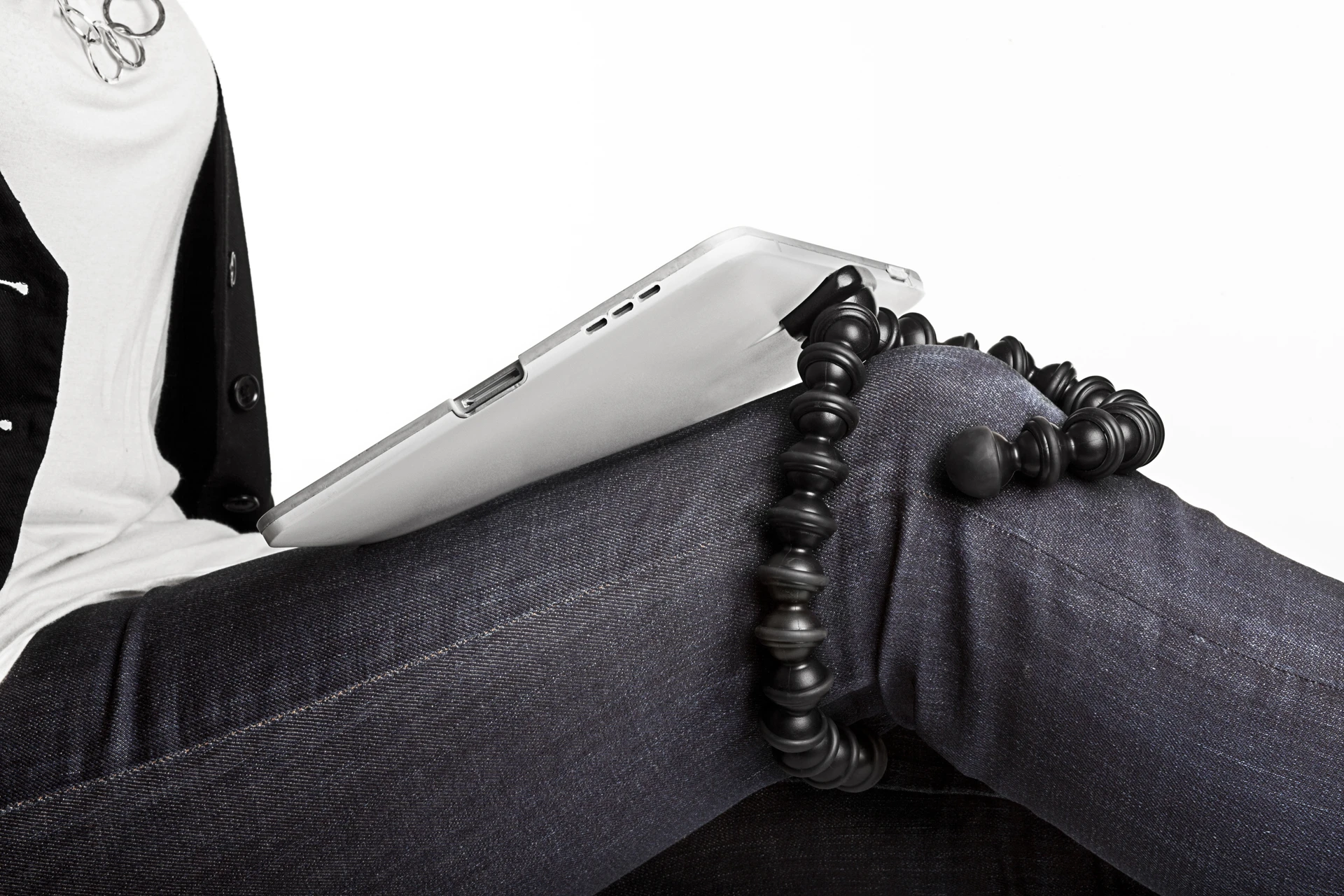 Wrap-around comfort: The Yogi iPad stand from Joby