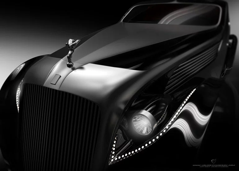 The new Rolls Royce Jonckheere Aerodynamic Coupe ll concept by Ugur Sahin Design