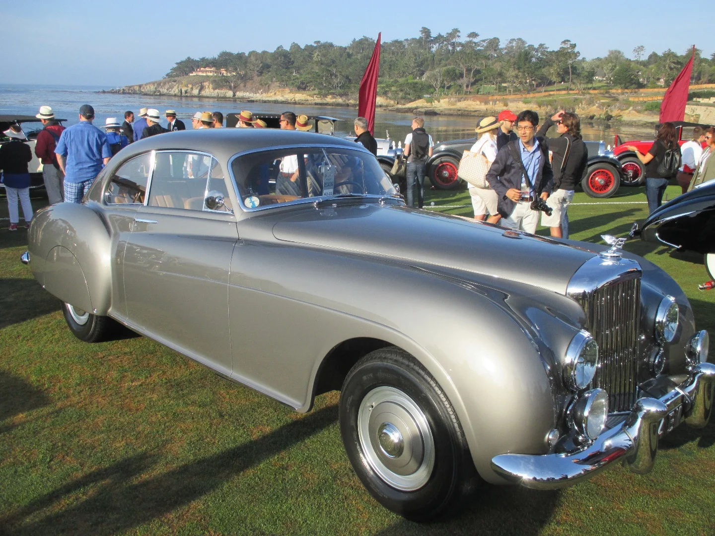 1953 Bentley R-Type Continental H.J. Mulliner Saloon at Pebble Beach, 2015