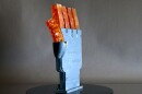 The fingers on this robot hand sweat to cool down