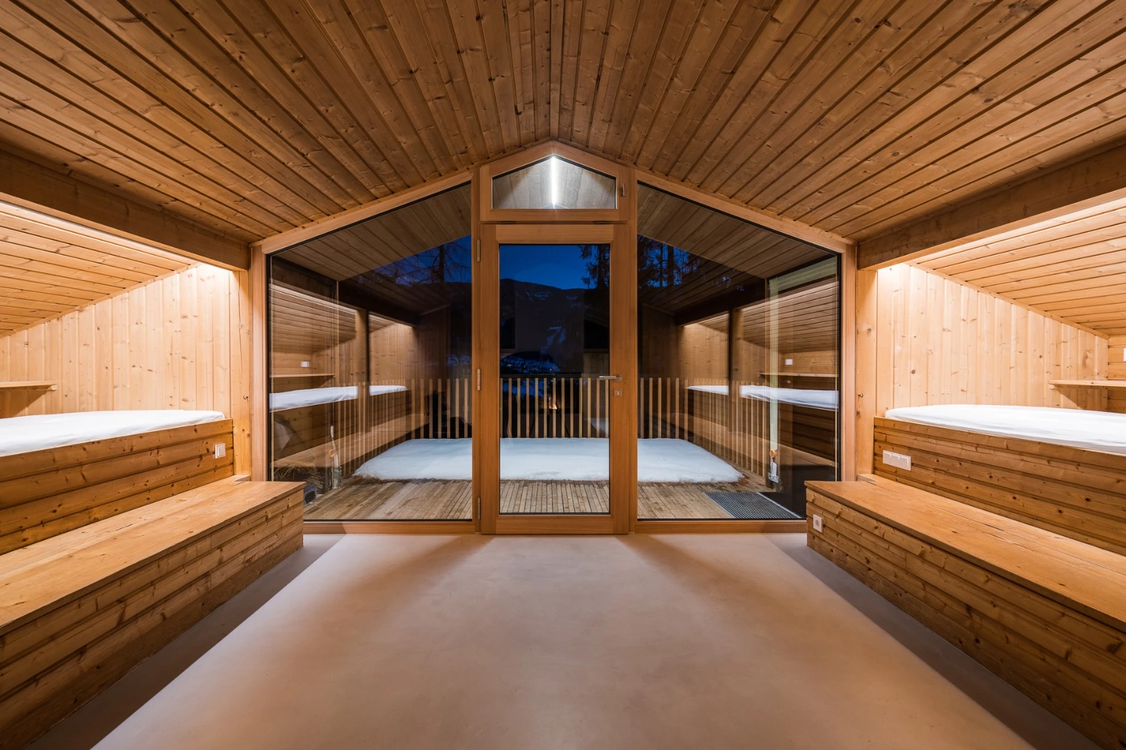 As well as packing the roof and basement with insulation, Hitthaler added an underfloor heating system, geothermal heat pump and ventilation systems to UFO