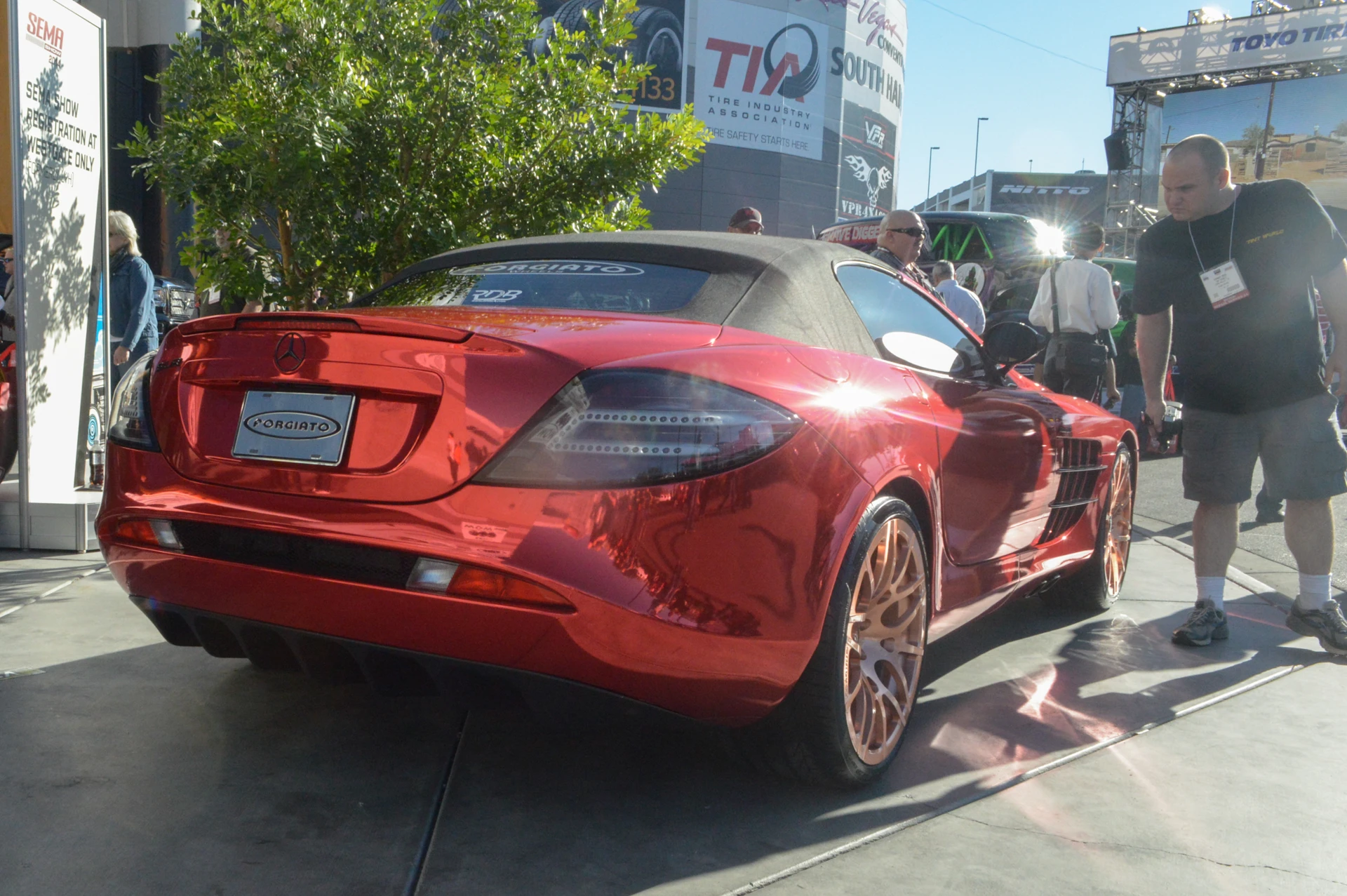 The Mercedes-Benz SLR McLaren may be long out of production, but it's still getting blinding tunes (Photo: C.C. Weiss/Gizmag)