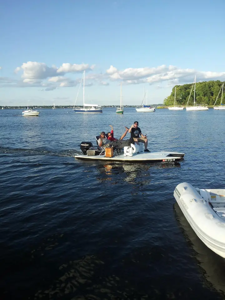The BeachRay is designed for calm, relaxing trips on the lake or bay