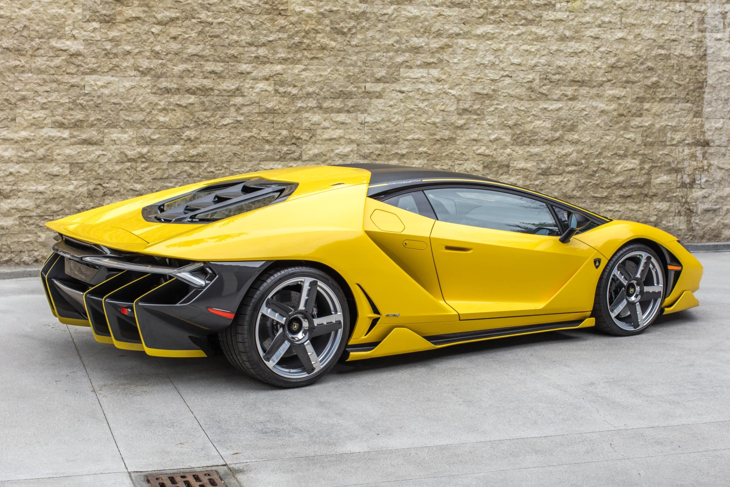 No Sale | 2017 Lamborghini Centenario Coupe | High Bid: $1,300,000 | Bonhams | Quail Auction, Los Angeles | 14 Aug 2020 | Lot 48 | Estimate: $2,000,000 to $2,300,000 | Official Bonhams Auction Page