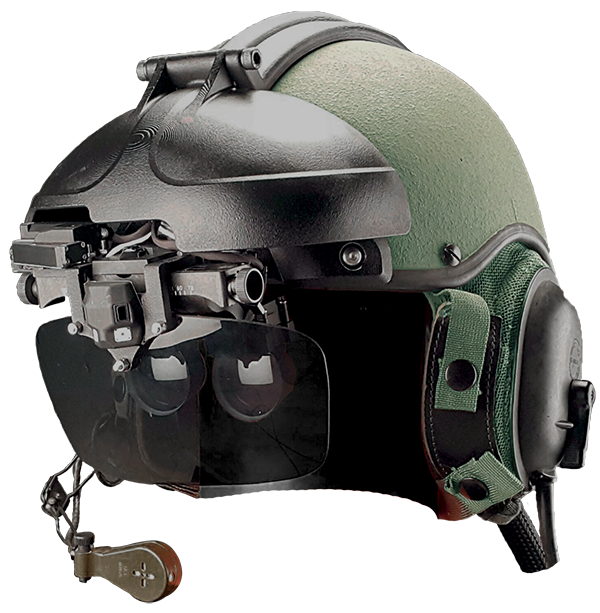 The IronVision headset and visor
