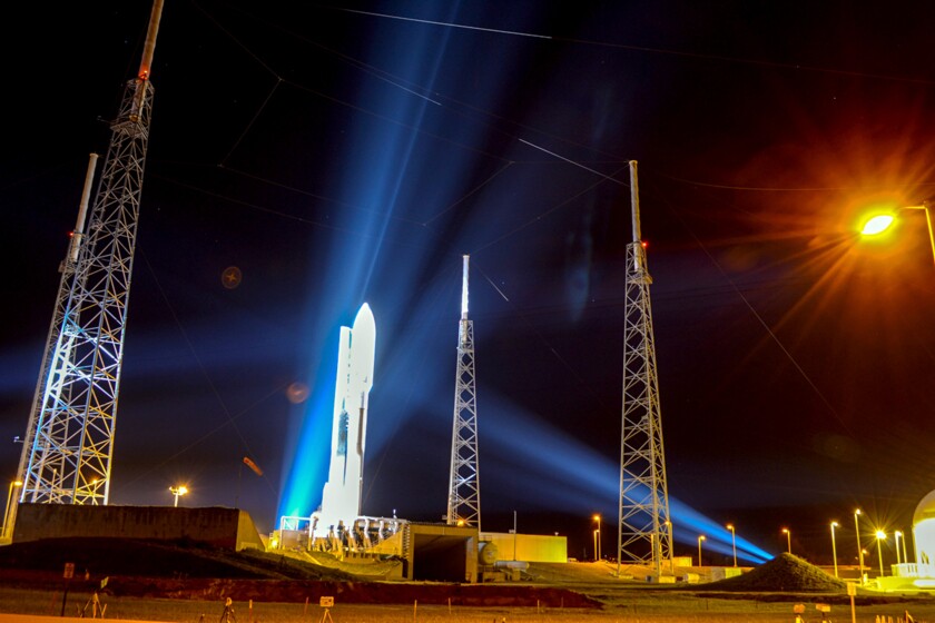 Atlas V launcher carrying the LightSail satellite