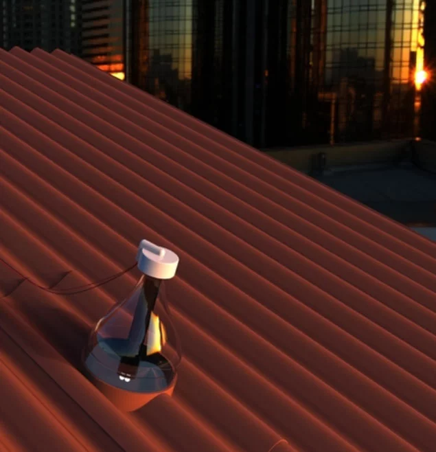 Kerosene lamps can lead to fires which can be especially devastating in the temporary buildings of shanty towns and slums (Image: The Lightie)