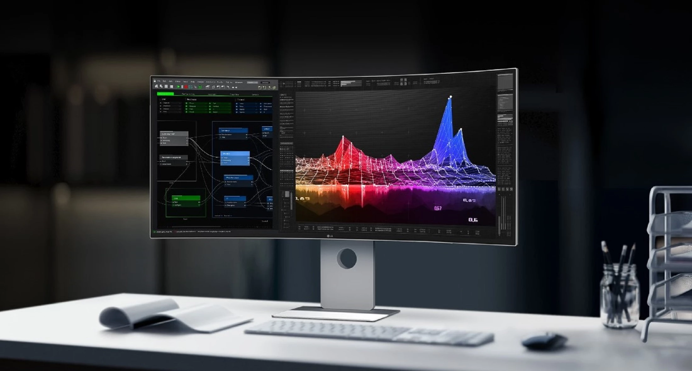 The 5K2K monitor with Thunderbolt 5 is "designed to meet the needs of data-intensive industries such as finance and IT"