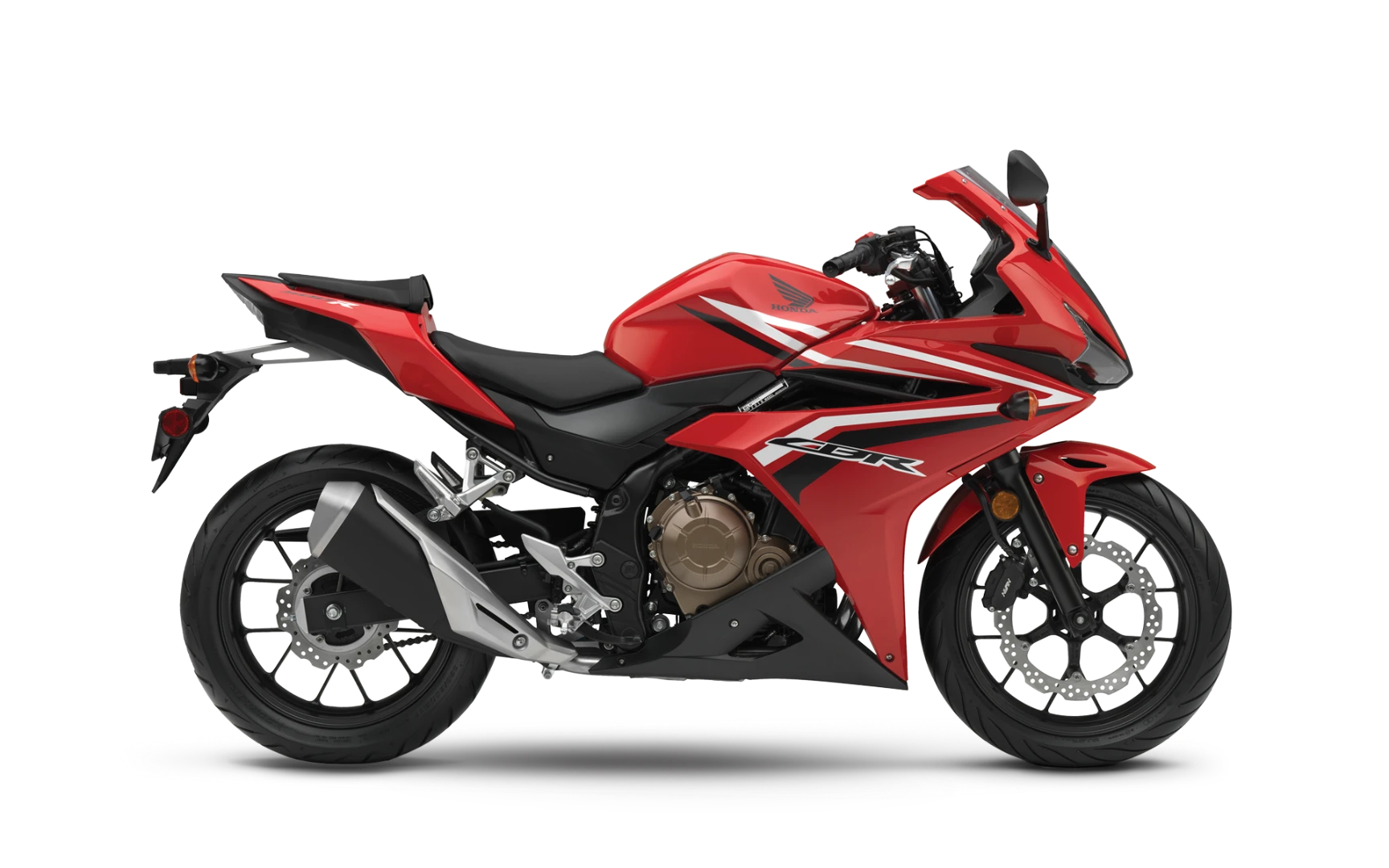 Honda CBR500R in Millennium Red color