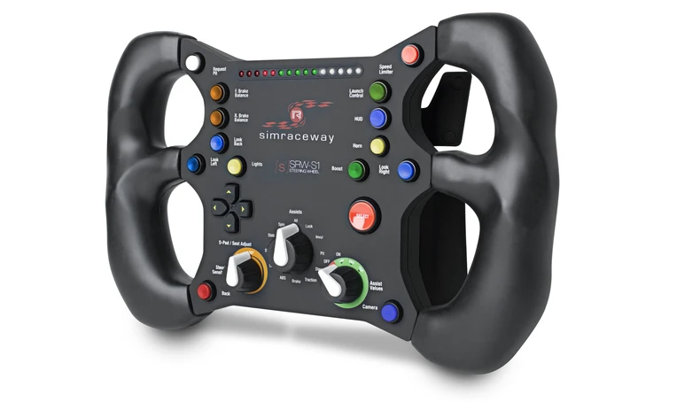 What the SRW-S1 wheel may lack in a realistic feel, it more than makes up for in customization and control