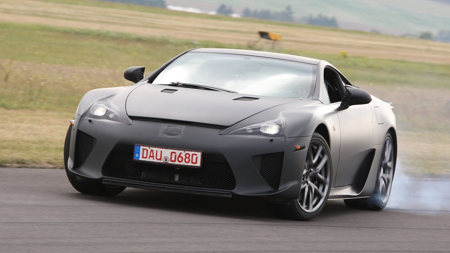 The Lexus LFA Nürburgring is a superbly balanced car