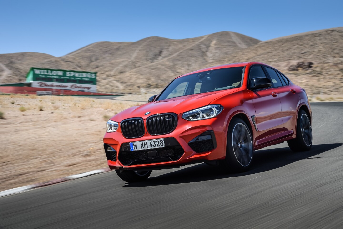 Both the X3 M and X4 M feature traction control enhanced by new programming for BMW’s xDrive all-wheel drive system
