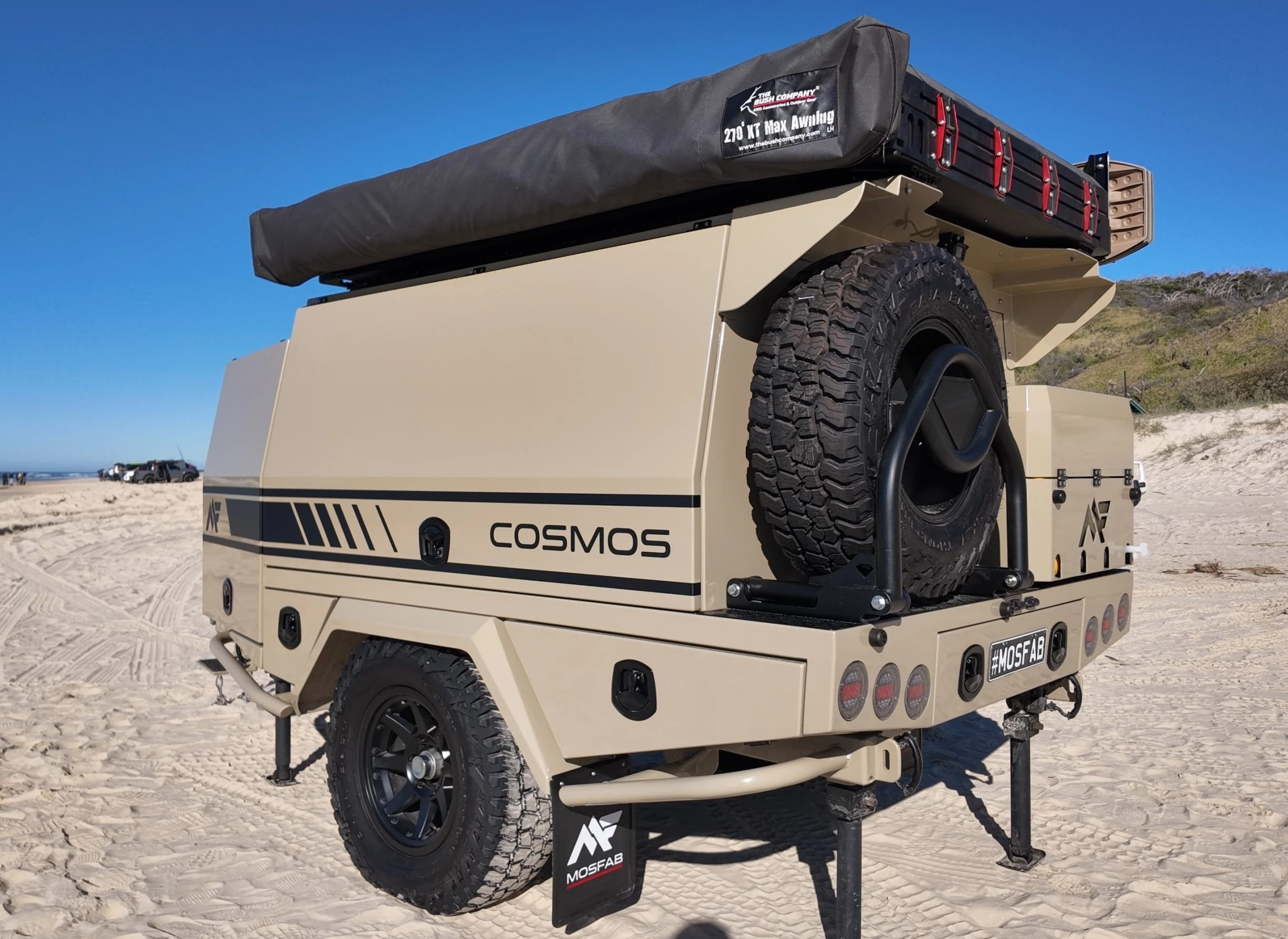 Beyond all its upper hatch storage, the Cosmos also offers several underbody compartments and drawers