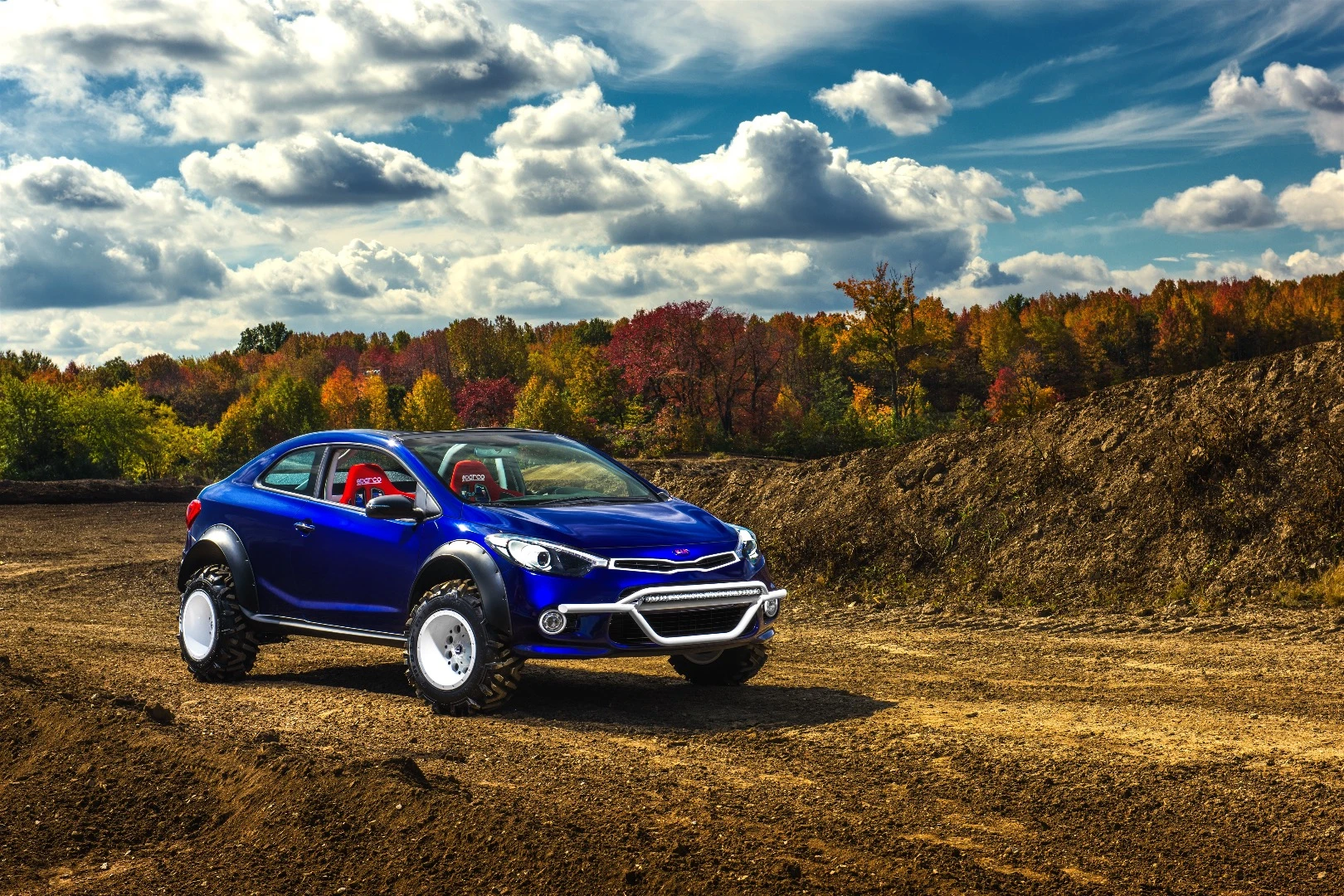 Kia Forte Koup Mud Bogger
