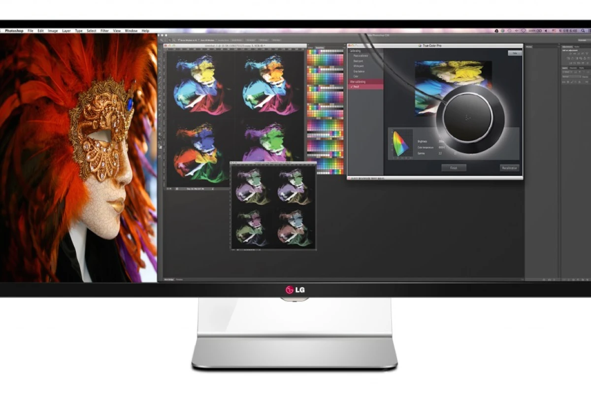 LG's 34-in QHD 34UM95-P monitor has a 21:9 aspect ratio