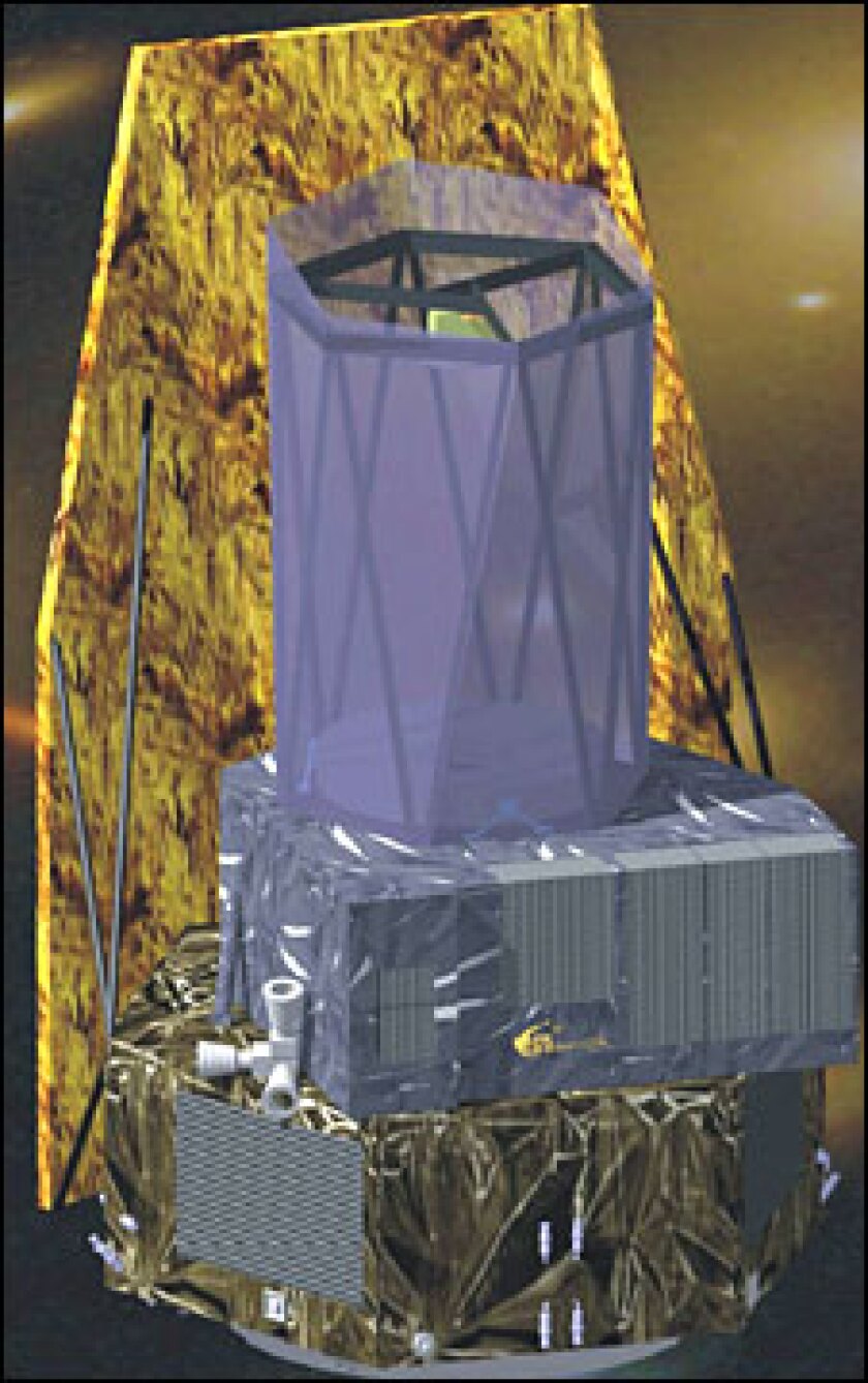 The EUCLID space mission will study the accelerated expansion of the Universe (Image: ESA)