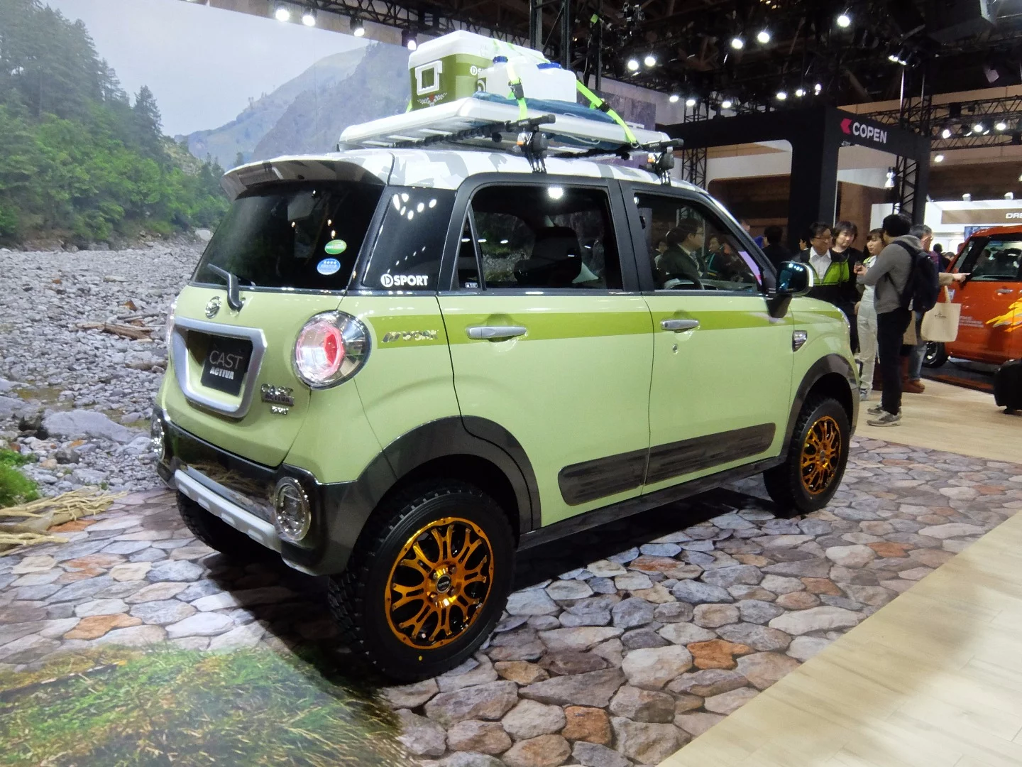 The ACTIVA also has increased ground clearance for "serious" off-roading