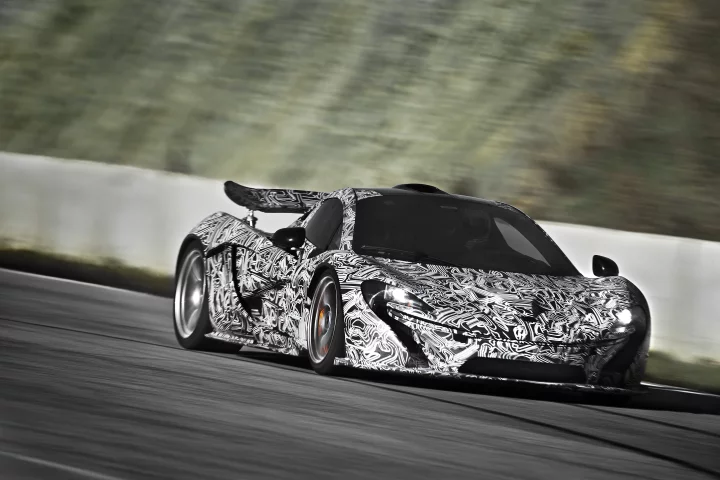 The McLaren P1 may be a hybrid, but it's no Prius