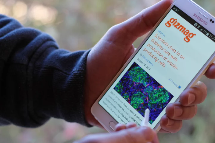 Gizmag reviews the Samsung Galaxy Note 4 (Photo: Will Shanklin/Gizmag.com)