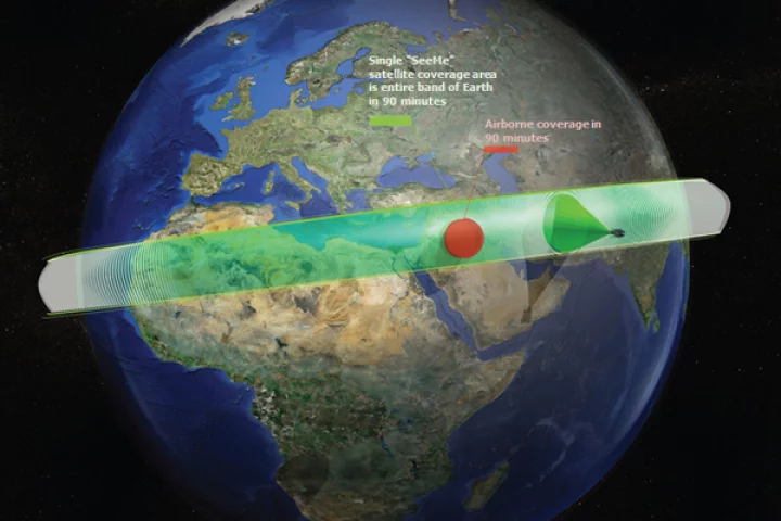 SeeMe would provide eyes in the sky quickly to troops on the ground (Image: DARPA)