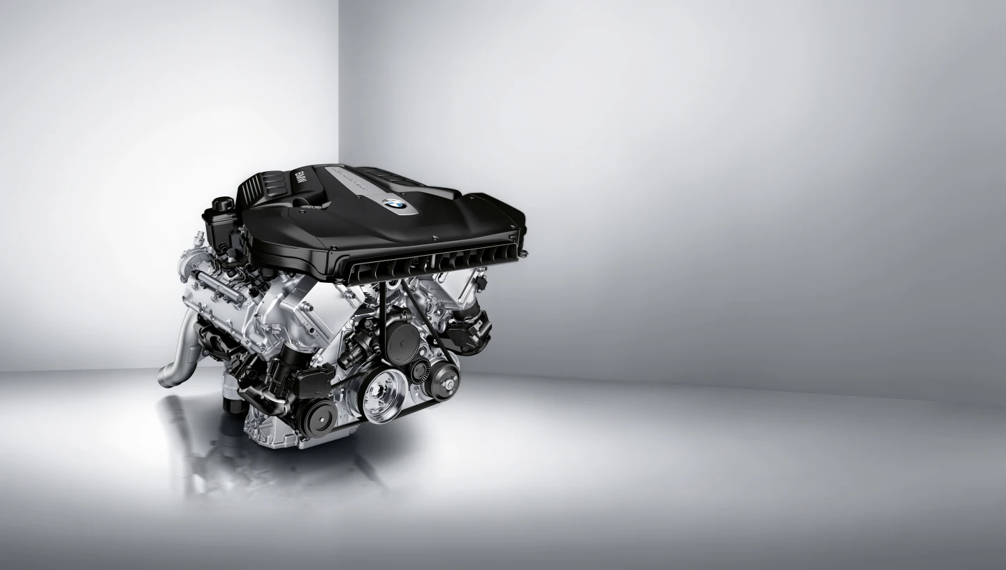 Power comes from a 330 kW V8 engine