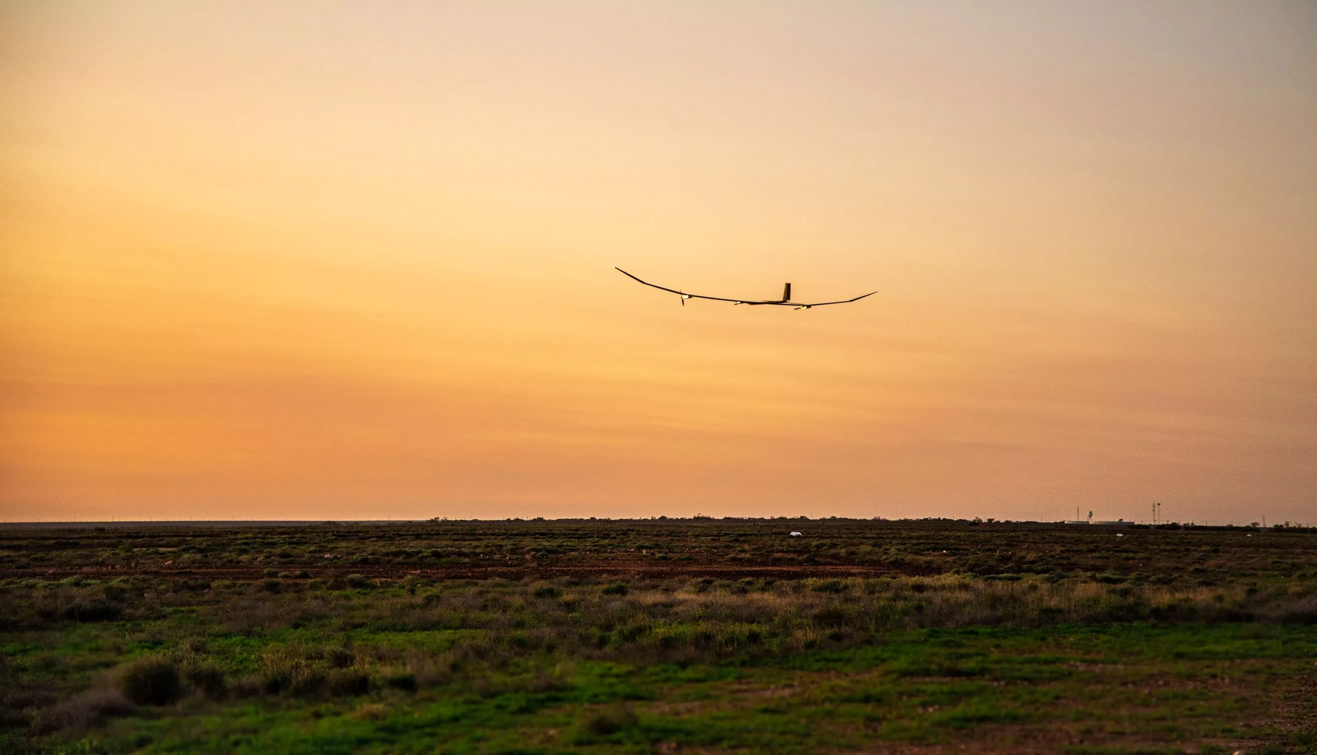 PHASA-35 flying in the predawn