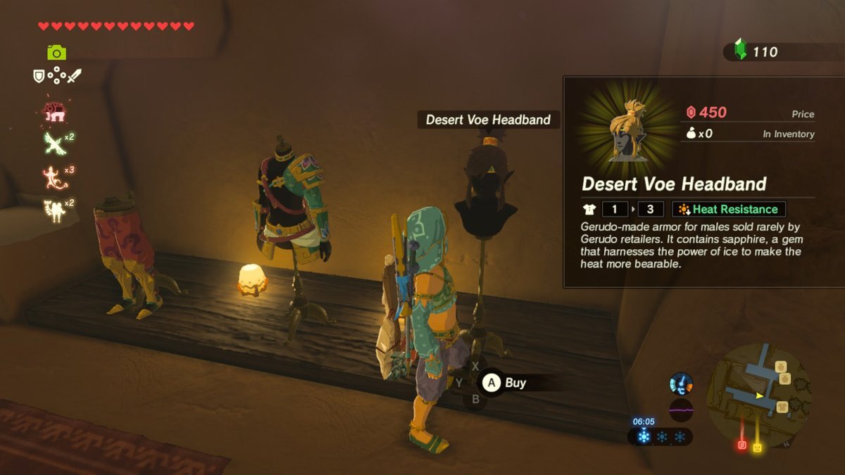 How to unlock Gerudo Town's secret store and buy Radiant gear in Breath of  the Wild