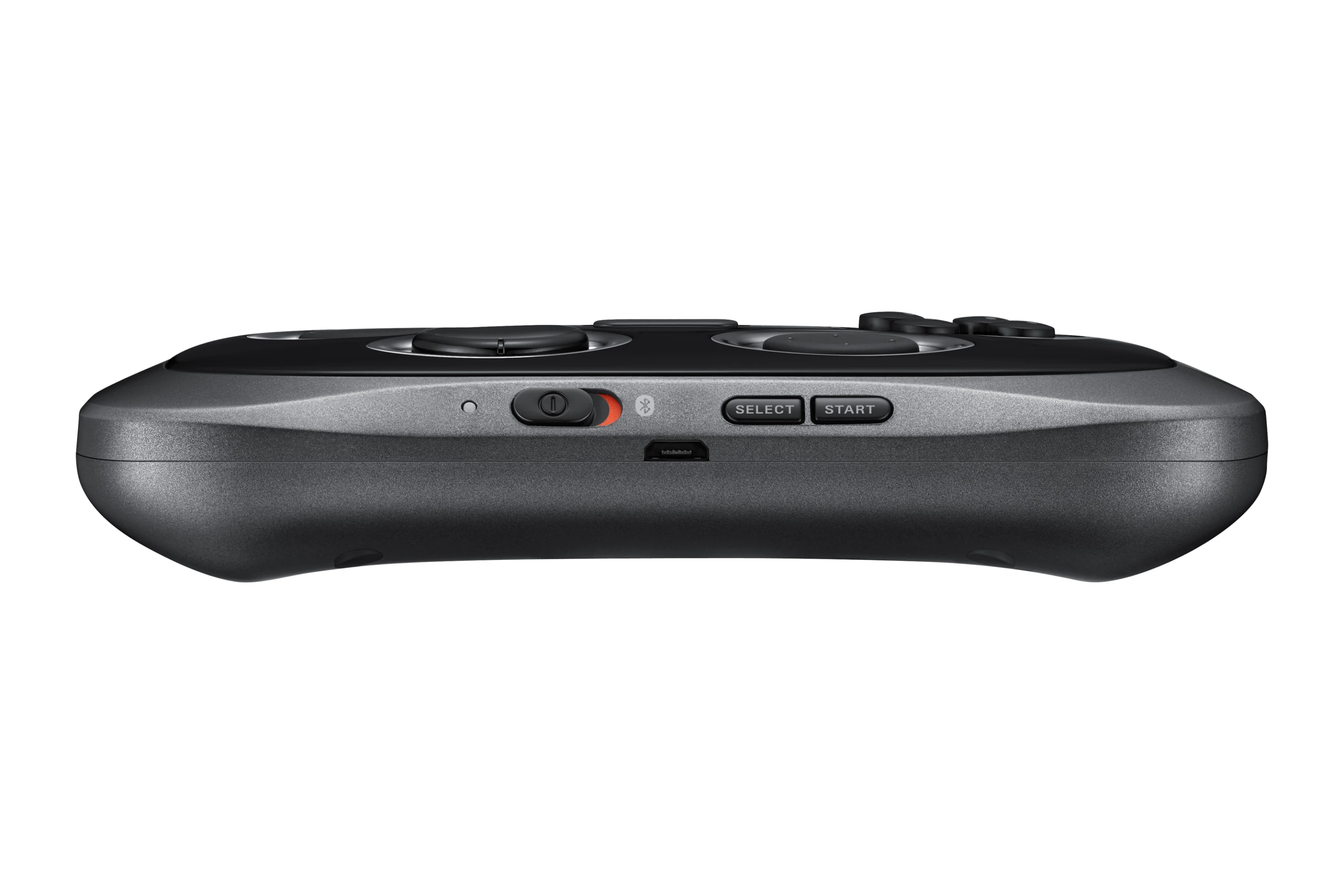 The bottom of the Samsung GamePad