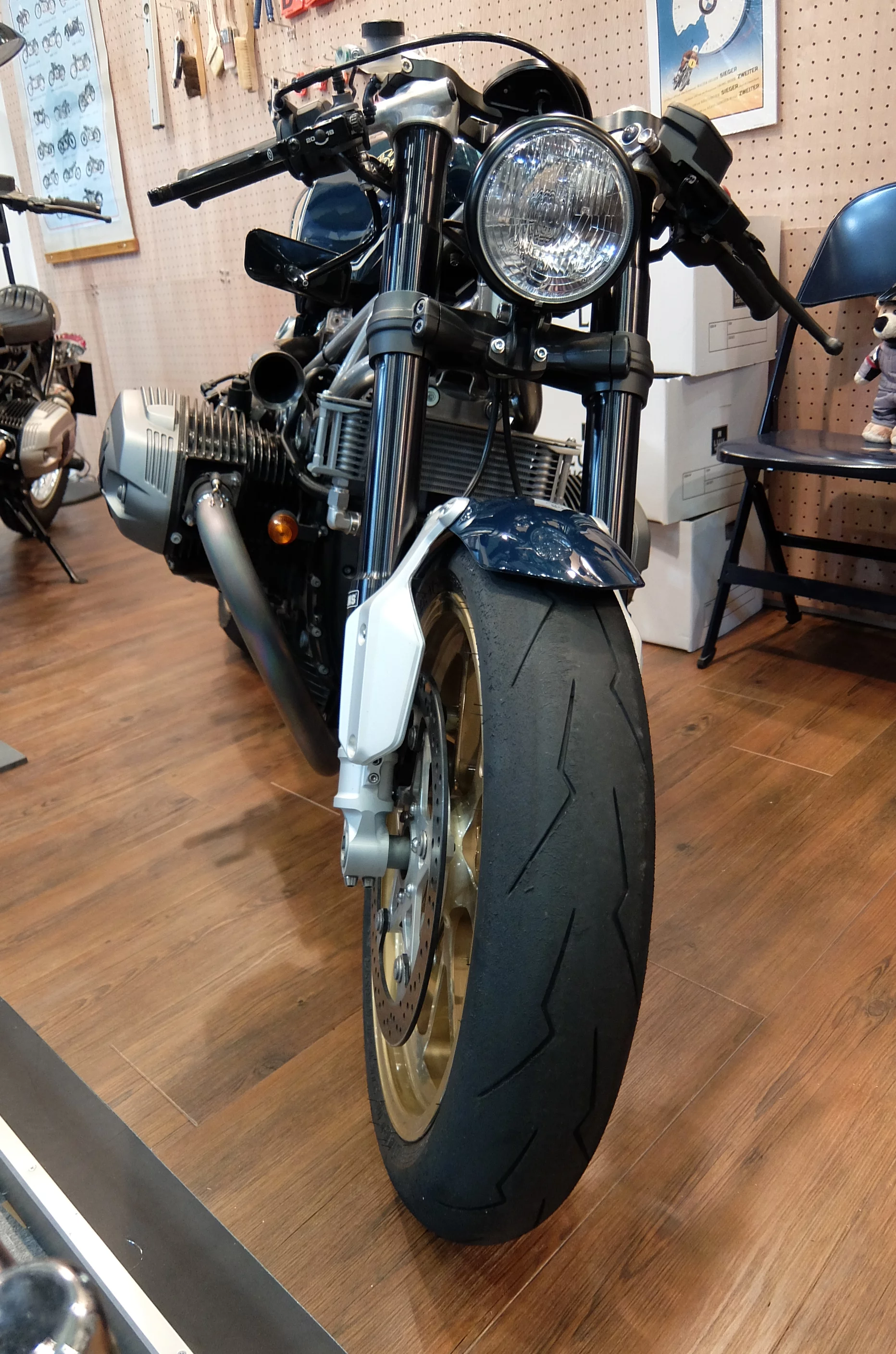 The Clubman Racer is one of the Motorcycles from the R nineT Custom Project (Photo: Stephen Clemenger/Gizmag.com)