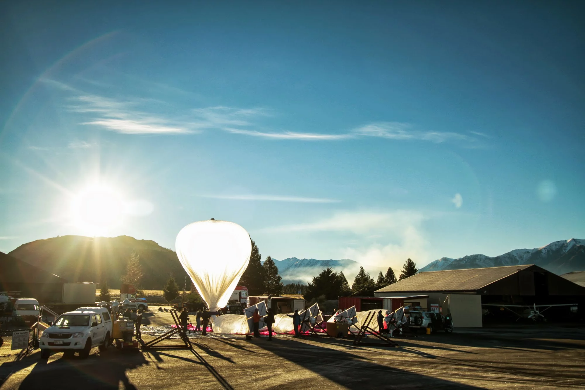 Project Loon launched its very first balloon near Lake Tekapo, New Zealand on the morning of Jun. 14, 2013