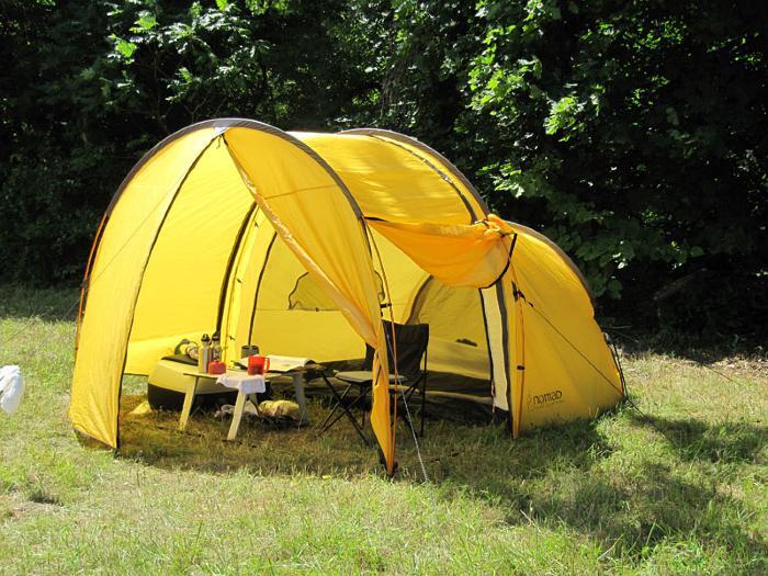The garage bay doubles up as a utility area for cooking