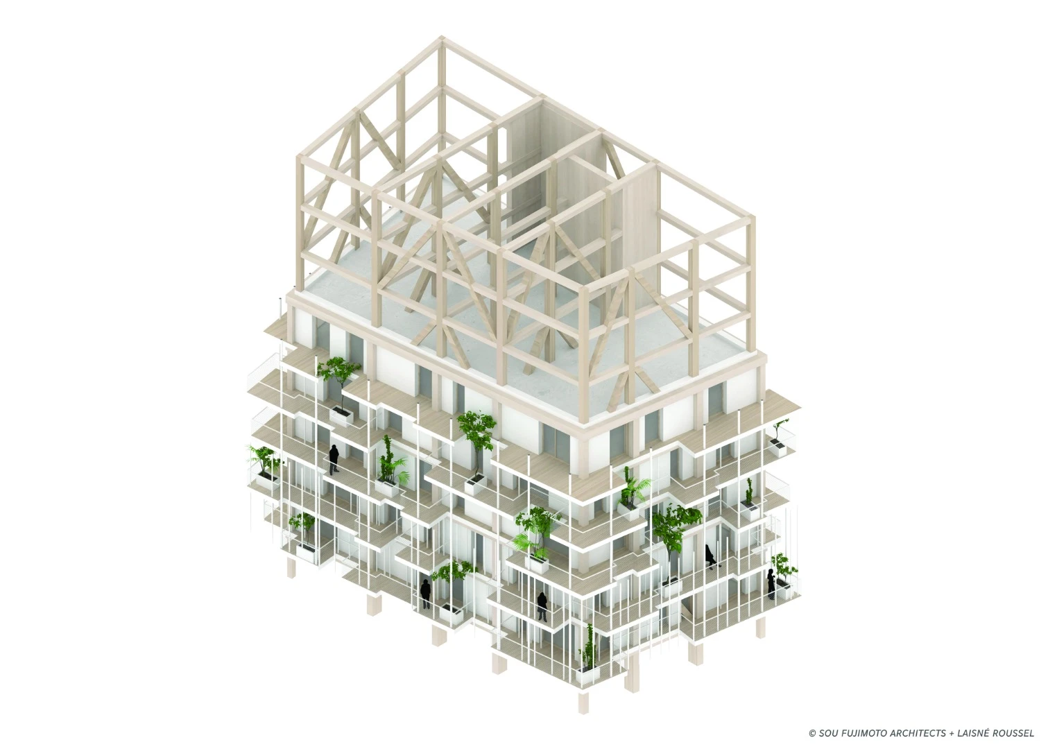 Architectural drawing of Canopia