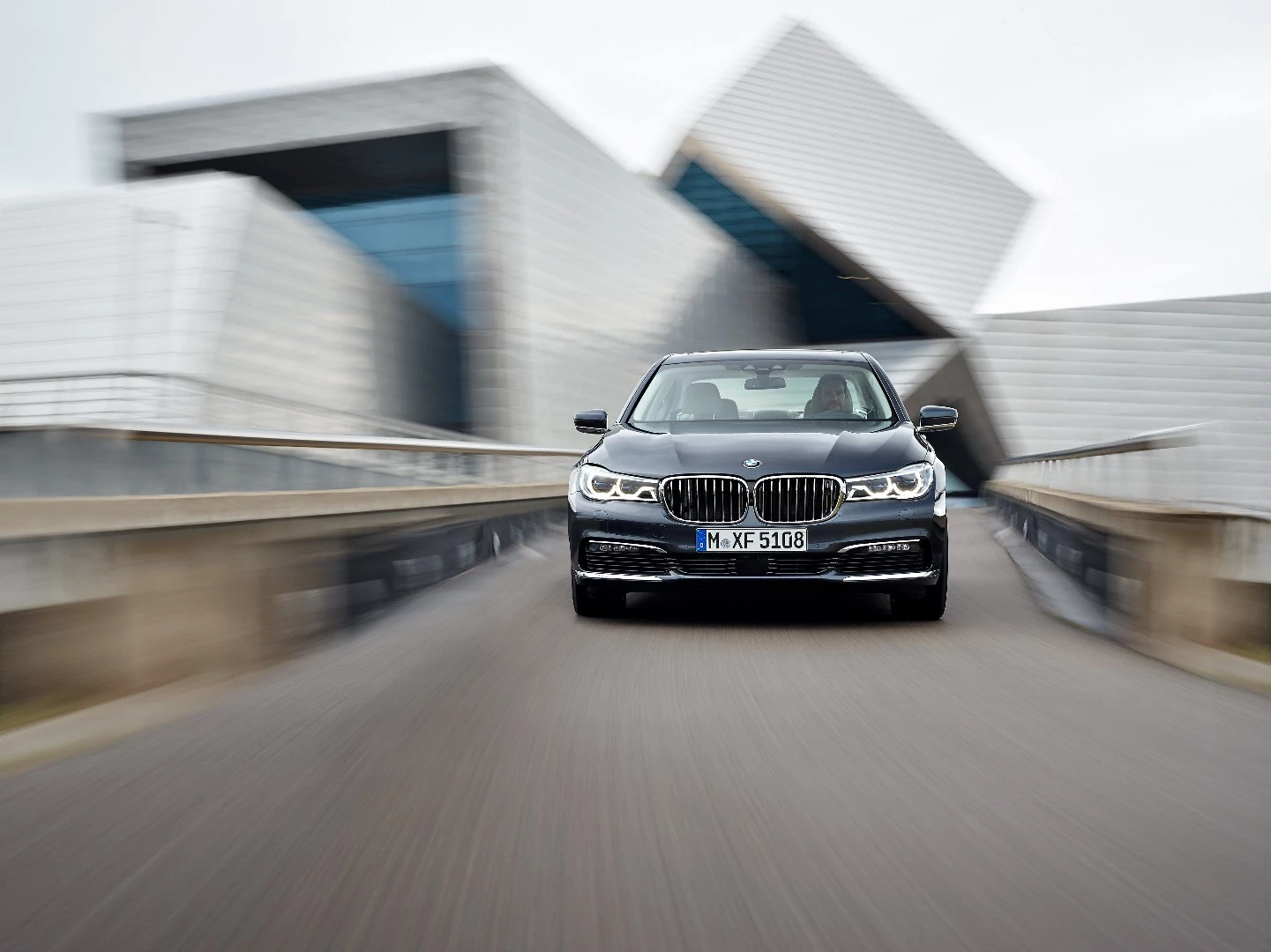 The BMW 7 Series will accelerate, brake and steer at speeds up to 210 km/h
