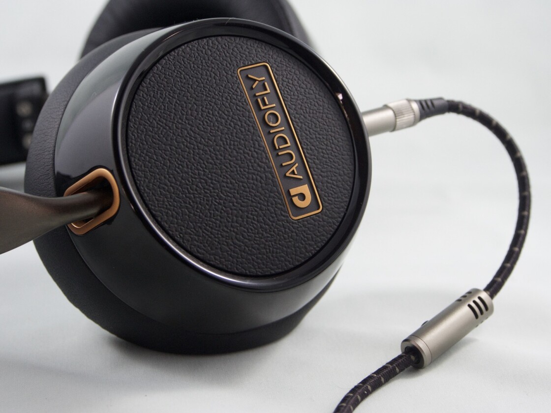 The AF240s ship with a rugged, fabric-covered, removable cable, complete with smart-phone compatible microphone and multi-purpose button