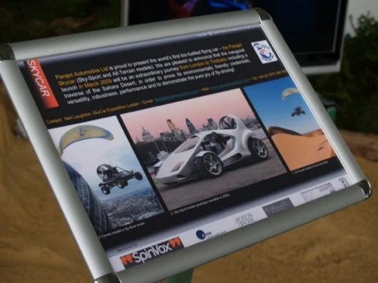 Britain's Parajet Skycar