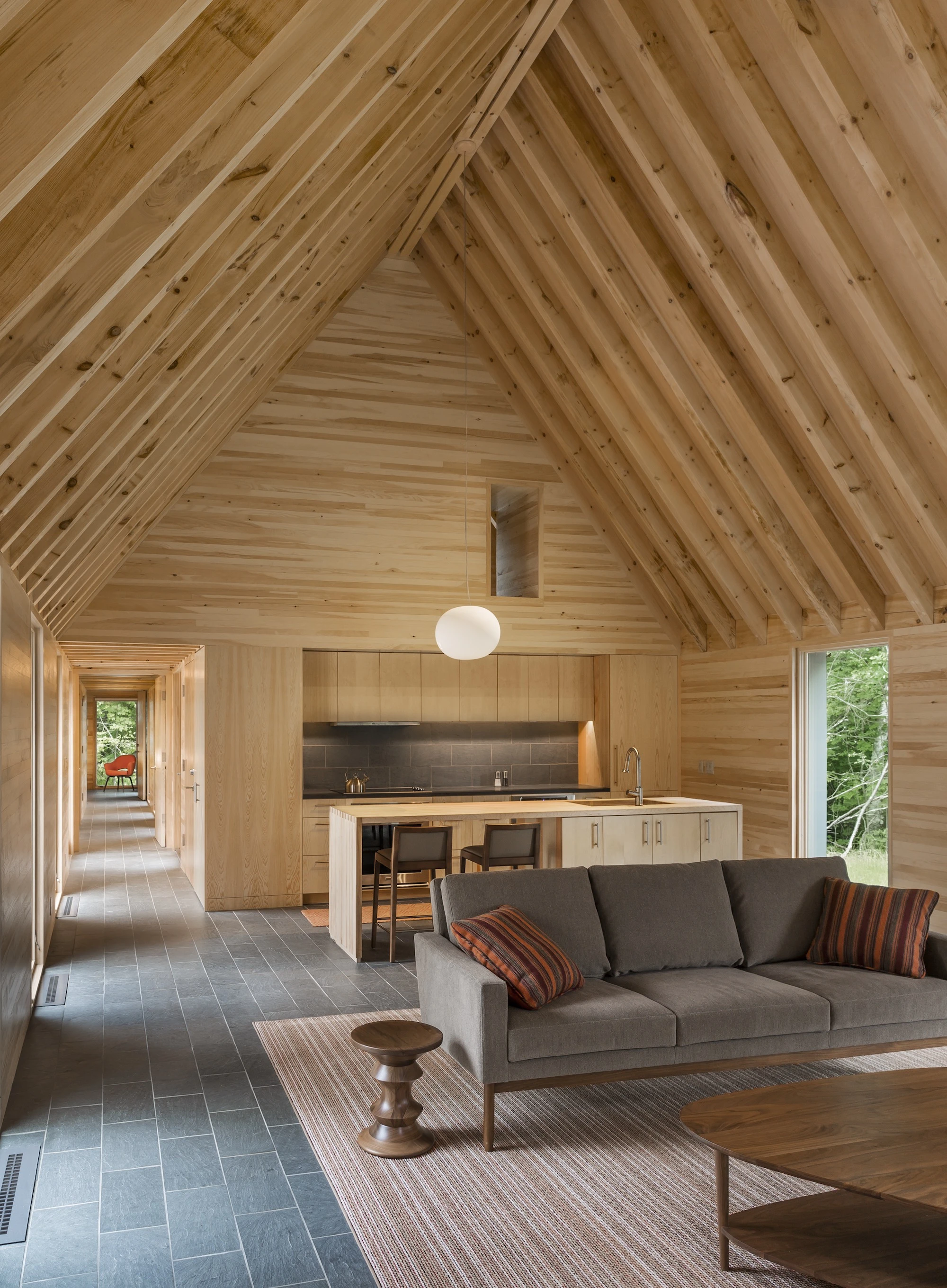 Inside Marlboro Music: Five Cottages, by HGA Architects and Engineers