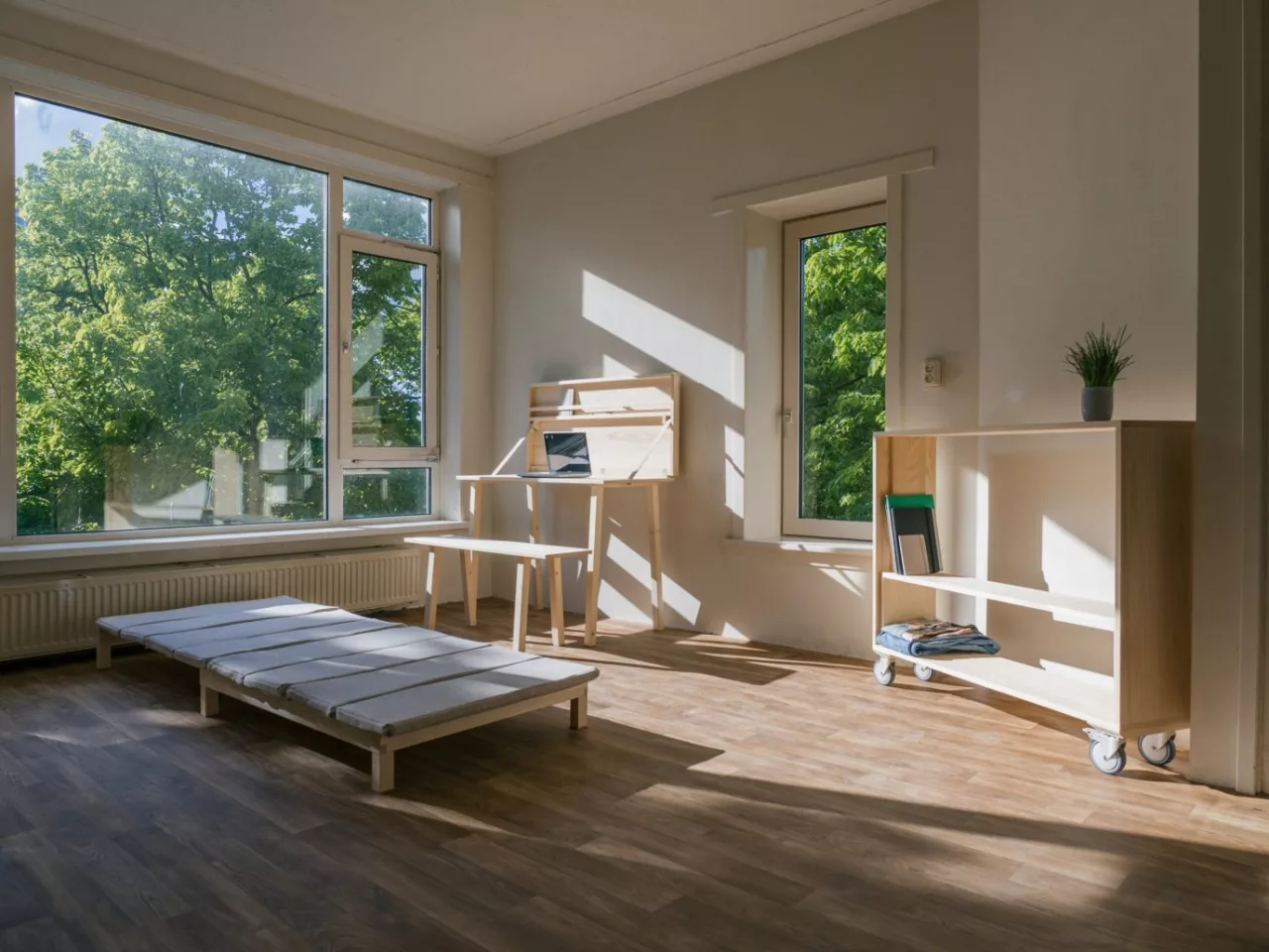 Transforms a space into a comfortable home with all the essentials