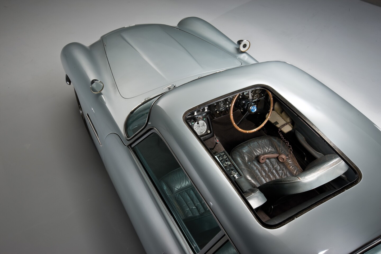 The Aston Martin DB5 from the film Goldfinger, came with a vast array of gadgetry