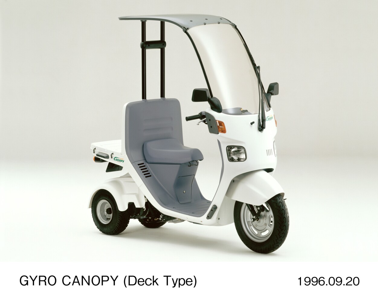 Honda’s 50cc threewheeled Gyro cargo scooter