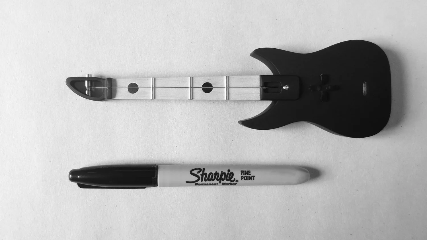Size comparison with a Sharpie pen